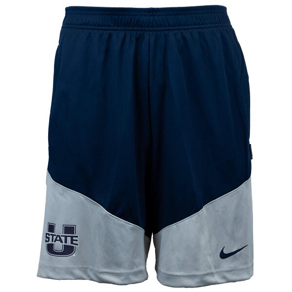 mens nike colorblock u-state shorts